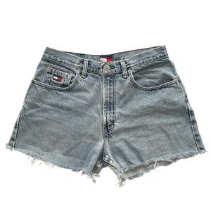 Vintage Tommy Hilfiger High-Rise Shorts